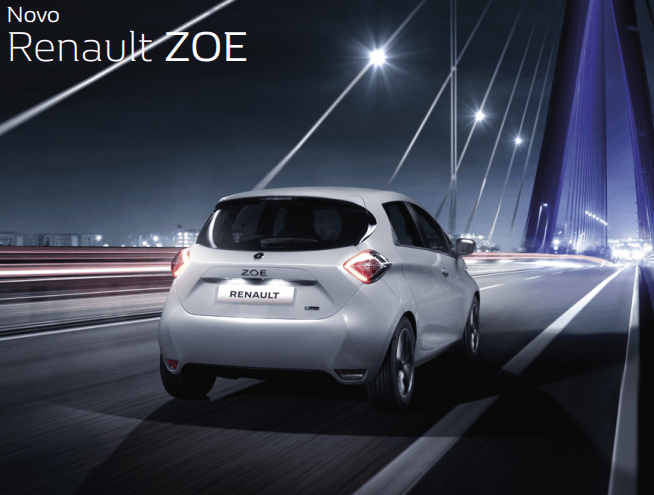 Novo Renault Zoe 2019