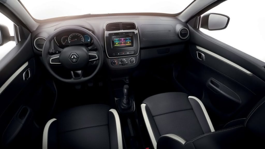 Interior do novo Renault Kwid 2020